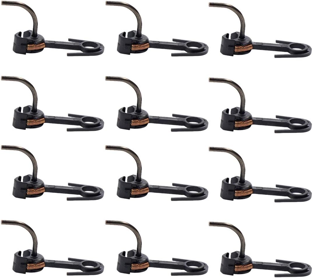 Haoun 12pcs Model Trains HO Scale Horn Coupler Hook 20mm EZ Mate