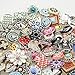 Soleebee HJ011 Mixed Random 18 - 20mm Alloy Rhinestones Snap Buttons Jewelry Charms (Pack of 50)