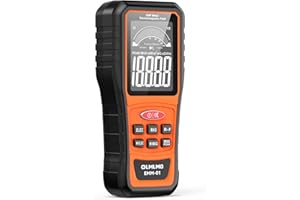 OLMLMO Emf Meter, Electric Field, Radio Frequency Field, Magnetic Field Strength Meter, Rechargeable Radiation Detector for Home Emf Inspections Office Outdoor Emf Inspections