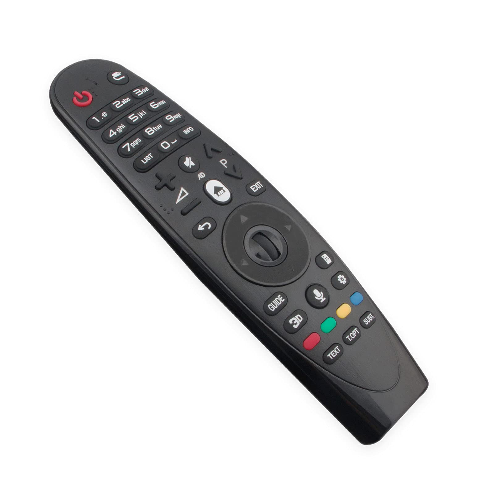 AULCMEET AN-MR600 Replaced Voice Remote fit for LG TV 43UF770Y-TA 49UF770T-TA 49UF770V-TA 49UF770Y-TA 55UF770T-TA 55UF770V-TA 55UF770Y-TA 60UF770T-TA 60UF770V-TA 60UF770Y-TA 65UF770T-TA 65UF770V-TA