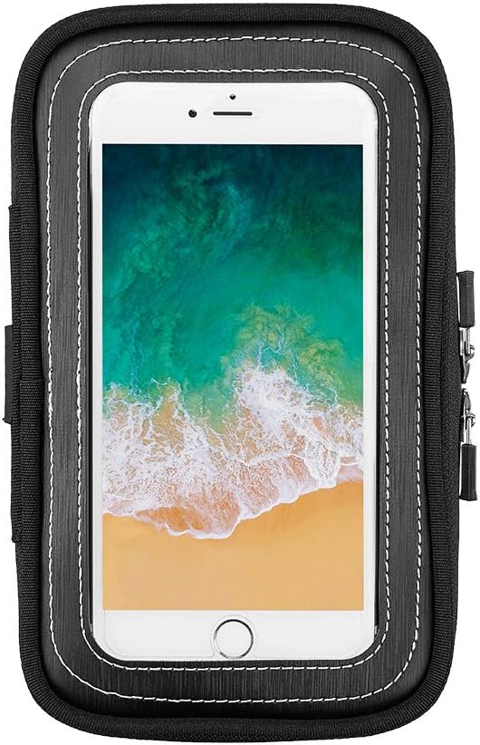 Motorcycle Magnetic Tank Bag, Sportbike Phone Pouch Case with 8 Strong Magnets Touch Screen for Cell phone up to 6.3 Inch: Automotive