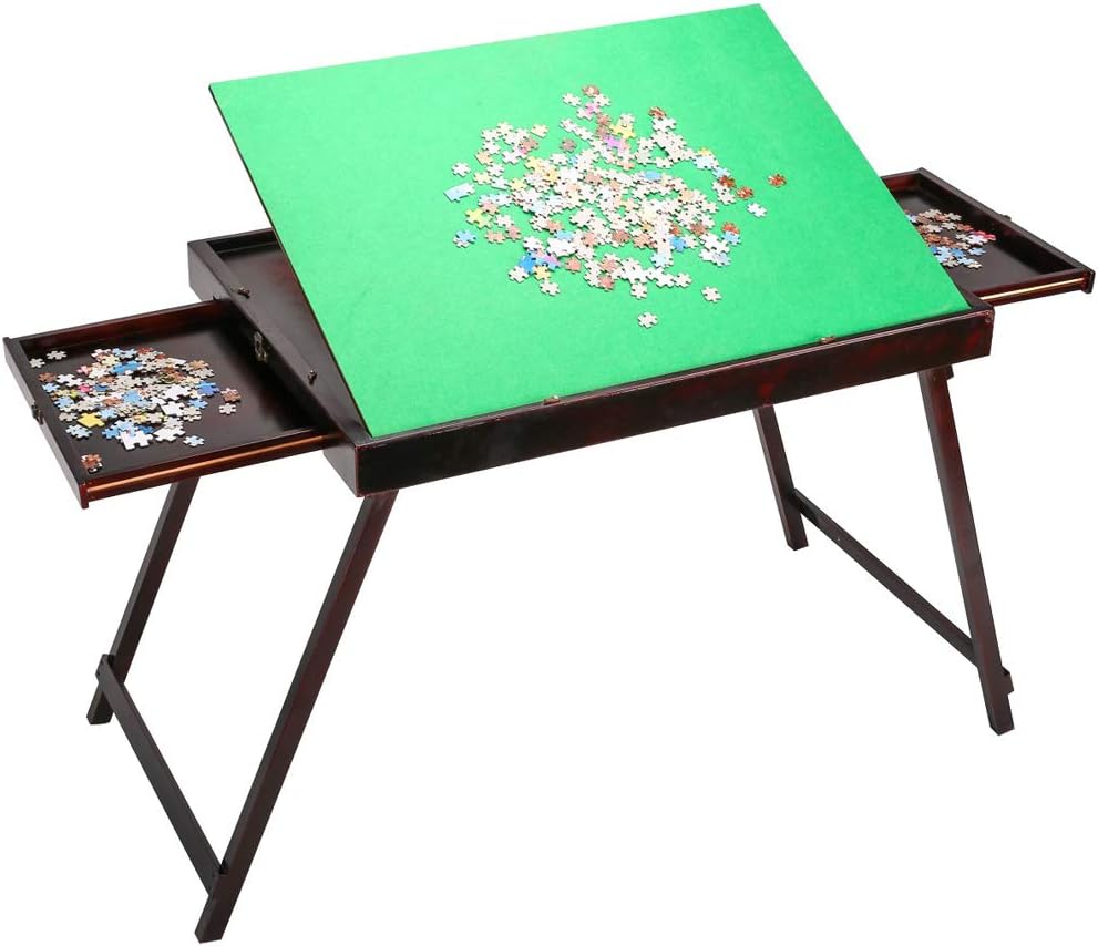 Diy Puzzle Table With Drawers / 4 Drawer Puzzle Board By Kram79