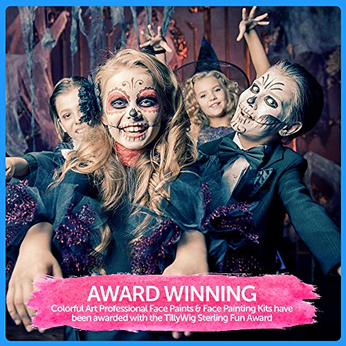 Award Winning Face Paint Kit for Kids Professional MEGA16 Color