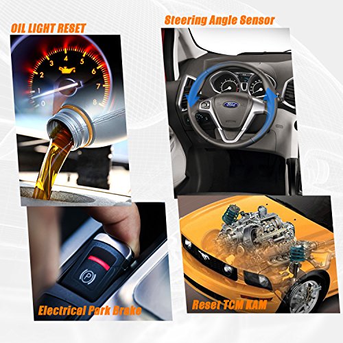 AUTOPHIX Car Code Reader OBD2 Scanner Auto OBDII Scan Tool for Vehicle Checking Engine Light Car Diagnostic Scan Tool- Orange (7710)