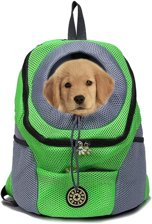 PAPIEEED Pet Carrier Backpack for small dog cat up to 2~26 lbs, Hands-Free Pet Travel Bag