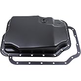 MOTOKU Transmission Oil Pan w/Drain Plug and Gasket | for Ford Transit Connect Fusion Focus, for Mazda Protege 2 3 5 6 Protege5 for Mercury Milan