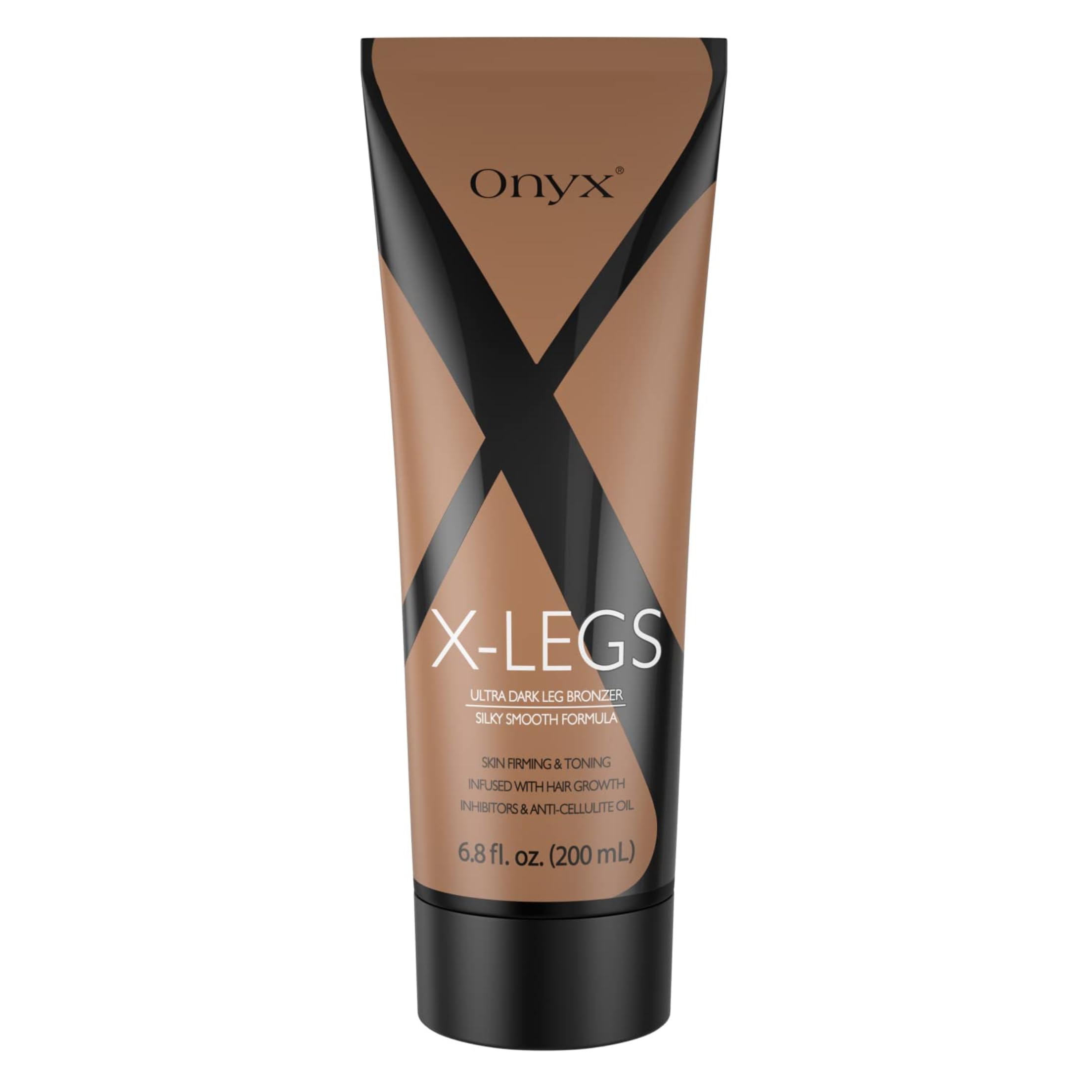 Onyx X-Legs Sunbed Cream | Dark Bronzing Formula for Women’s Legs | Streak-Free Indoor & Outdoor Tan | Ultra-Smooth & Long-Lasting Leg Bronzer