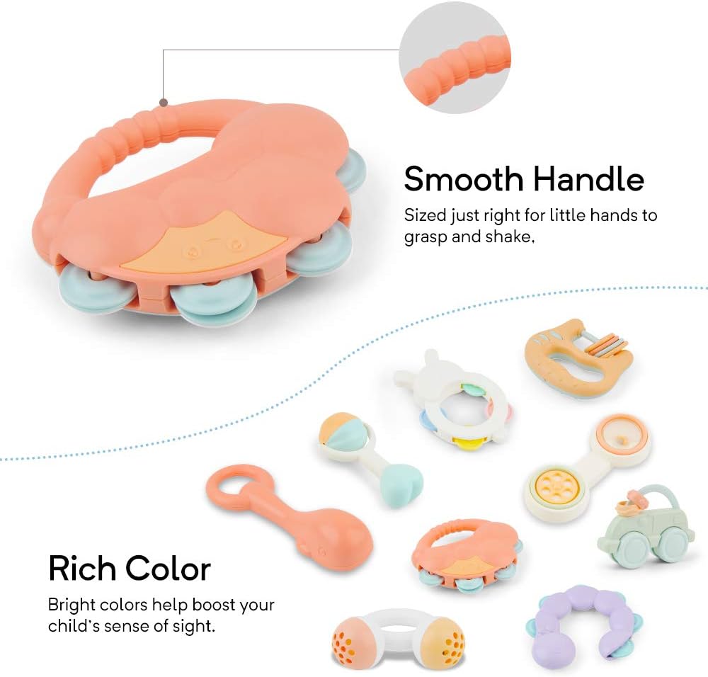 gizmovine baby rattles