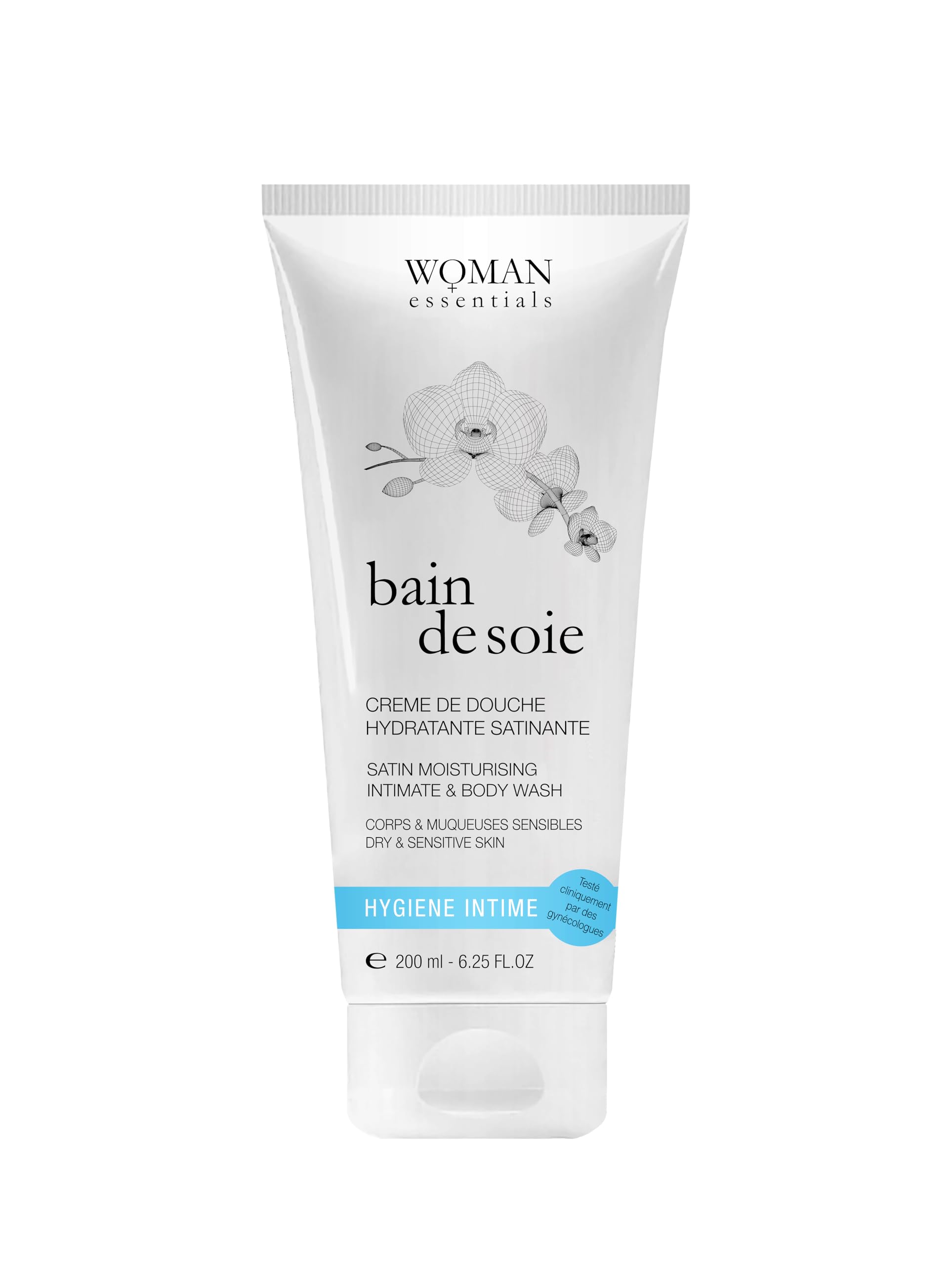 Bain de Soie 2-in-1 Moisturising Satin Wash for Daily Body & Intimate Higiene 200ml