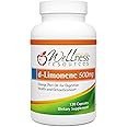 Wellness Resources High Potency d-Limonene Capsules 500mg, 120 Capsules - Orange Peel Extract for Digestive Health, Heartburn, Acid Reflux, Detoxification