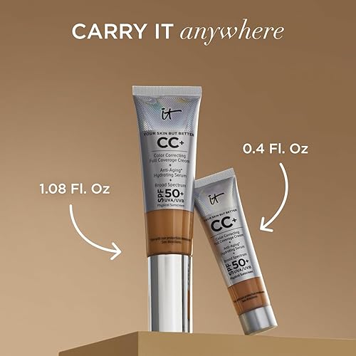 IT Cosmetics Your Skin But Better CC+ Cream Travel Size, Rich (W