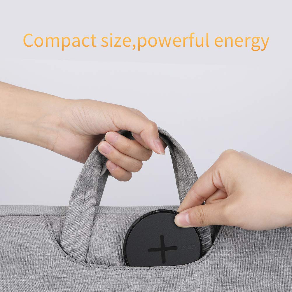 Nillkin Wireless Fast Charger Qi Wireless Charging Pad 10W Mini Ultra Compact Compatible iPhone X/iPhone 9/iPhone 8/ Samsung Galaxy s9/S9 Plus/S8/S8 Plus Up 80% Charge Conversion