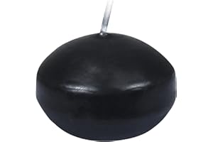 1 3/4 Inch Black Floating Candles