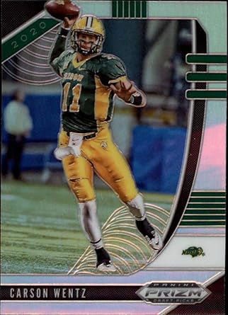 carson wentz north dakota state jersey