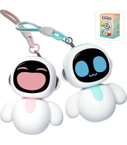 Amazon.com: ENERGIZE LAB Eiliko Coral Pink - Your Tiny AI Charm