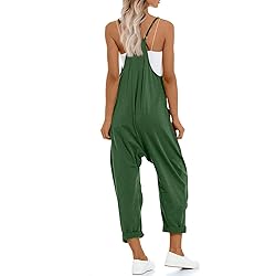 UNIANKIYA One Piece Jumpsuits for women V Neck