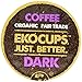 EKOCUPS  Organic Artisan Coffee, Dark, Dark roast for Keurig K-cup single serve Brewers, 0.45 Ounce, 10 count
