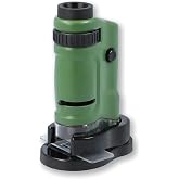 Carson MicroBrite 20x-40x Zoom LED Lighted Pocket Microscope (MM-24) | Handheld Microscope for Kids, Science Educational Tool STEM Toy (MM-24)