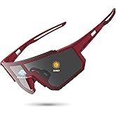 STORYCOAST Polarized Sports Sunglasses for Men Women,Driving Fishing Cycling Mountain Bike Sunglasses UV400 Protection