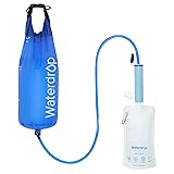 Waterdrop Gravity Water Filter Straw, Camping Water