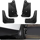 BASENOR 2020-2024 New Version Tesla Model Y Mud Flaps Splash Guards [No Drilling No Tape] [Proprietary Design] All Weather Tire Protector Mudflaps for Tesla Exterior Accessories