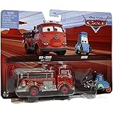 Cars Disney Pixar 2 Cars 1:55 - Die-cast Classic Red &amp; Guido