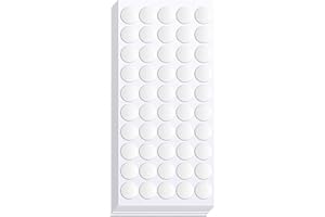 SMOTECQ Double Sided Round Dot Stickers Removable Clear Glue Point No Trace Sticky Putty Waterproof Small Stickers for Festival Decoration，Craft DIY Art Office Supply and More (300, 20mm)