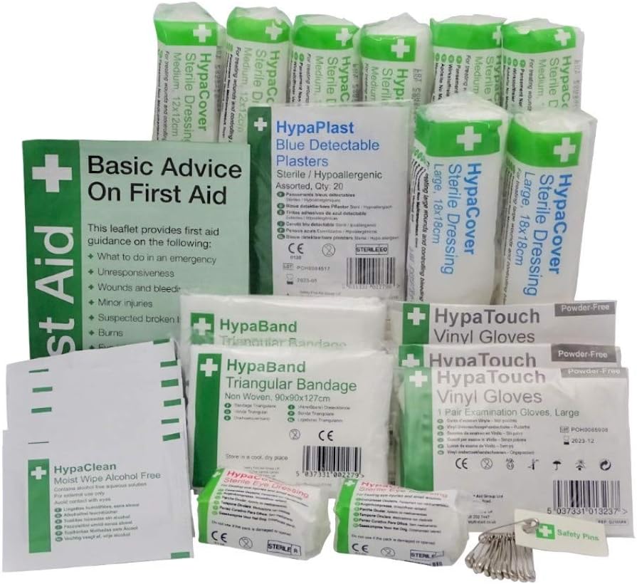Safety First Aid HSE Catering Kit (1-10 Person), Blue - Image 4