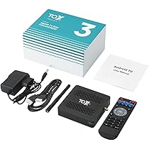 Amazon.com: Tox3 TV Box Smart TV Amlogic S905X4 4GB 32GB Dual WiFi