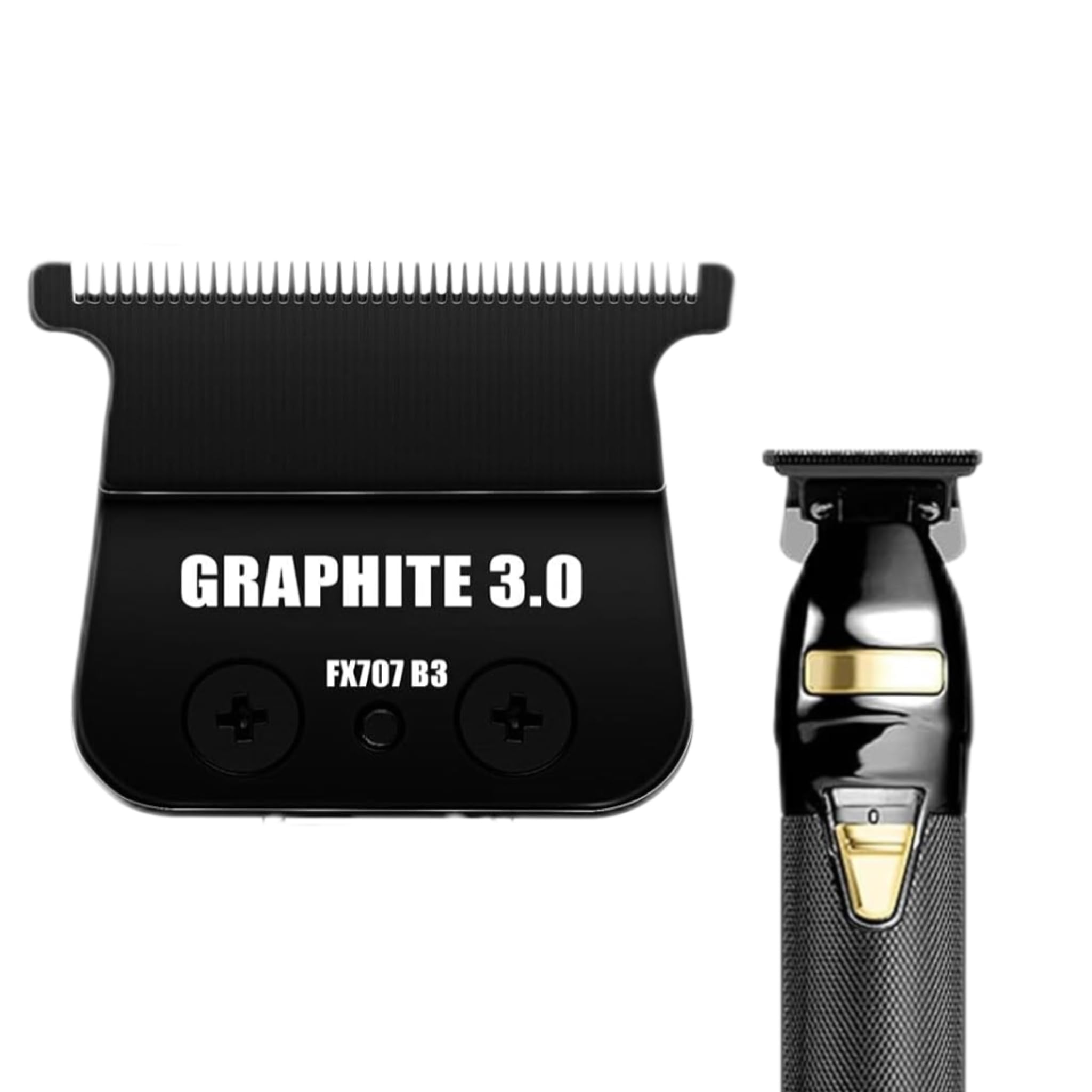 Photo 1 of 1 Pc FX707Z DLC 2.0 Replacement Blades Head Compatible with BaByliss PRO Barberology Trimmer Blade,Zero-Gapped Replacement Trimmer Blade Compatible with BaBylissPRO FX787 & FX726 Trimmer?Black?