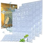 WAQIWARON Ice Sheets for Coolers Reusable - Ice Pack Sheets - Ice Mat with Flexible 96 Ice Cube Packs - Ice Blanket Large Flat Freezer Long Lasting Ice Packs for Cooler