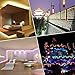 Flexible LED Light Strip, SDlife Waterproof Flicker Color Changing 16.4Ft(5M) 150 Leds SMD 5050 Led Strip Lights with 24 Key Ir Controller and Power Supply for Party, Indoor and Outdoor