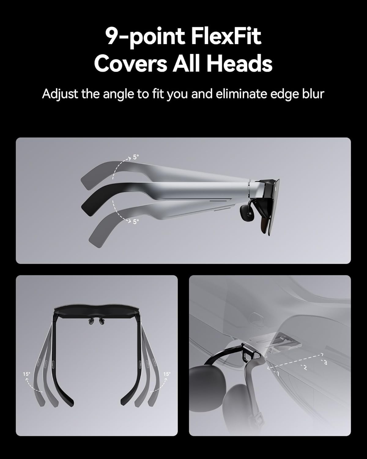 RayNeo Air 3s Pro AR/XR Glasses - 201'' 1200 Nits 120Hz HueView 2.0 Video Display Glasses, Smart Gaming Glasses for iPhone 17,16,15/Android/Mac/Switch 2/PS5/SteamDeck - Next-Gen Personal Theater