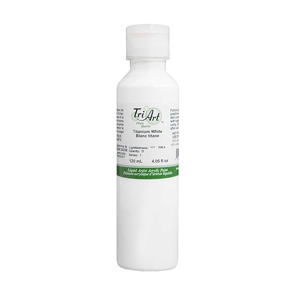 Tri-Art Liquids Titanium White, 120ml