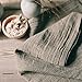 Thing Stories Natural Flax Linen Bath Towel - 100% Linen Hair Towel