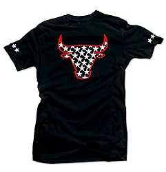 Jordan Retro 6 Carmine Match Tees - Bull Star Black