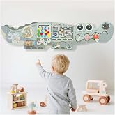 Potatomato Green Montessori Busy Board &ndash; Educational Wall Panel for Toddlers &ndash; Montessori for Boys and Girls &ndash; Learning Activity Center &ndash; Fine Motor Skills Toys &ndash; Autism Toys