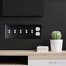 Switch Hits Five Light Switch Plate Outlet Cover