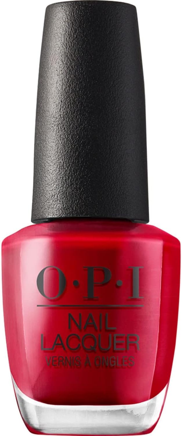 OPI The Thrill Of Brazil Nail Lacquer 15ml Pro-Wide Brush Red Orange