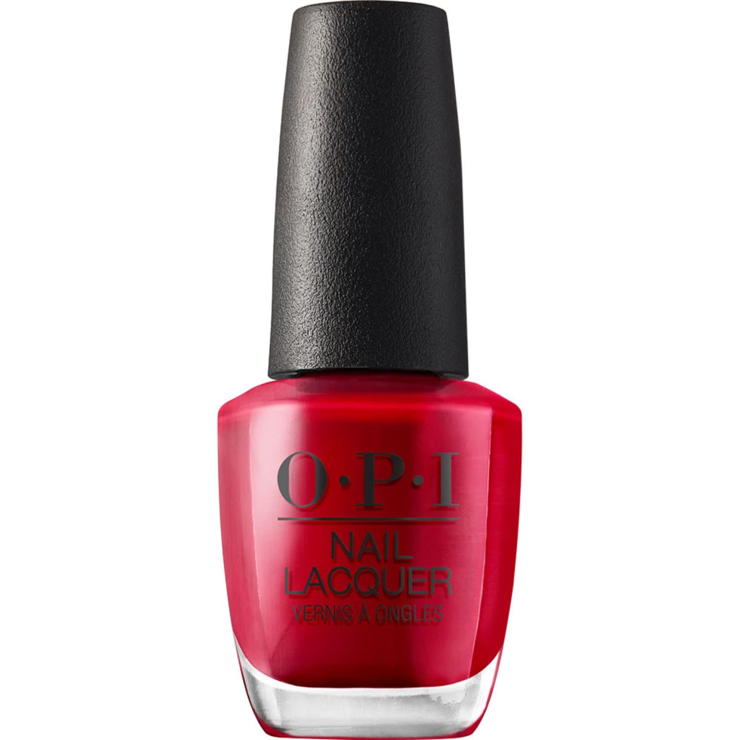 OPI Nail Lacquer - The Thrill of Brazil - Chip Resistant & Long-Lasting Red-Orange Nail Polish with OPI Pro-Wide Brush, 15ml
