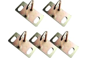 Iron E bike Saddle Lock Plate Pull Hook, Easy Installation, Suitable for Electric Scooter For Seat Cushion Hook (45mm 5PCS)