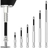 High-Magnetic Screwdriver Drill Bit,Magfixer New K5 High-Magnetic Drill Dit Set,Magnetic Durability Screwdriver Drill Bit Set,Anti-Slip Magnetic Electric Screwdriver Set,25 50 65 70 90 150mm (1Set)