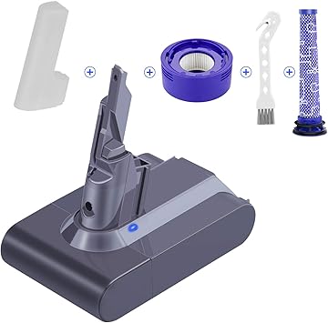 Amazon Com 21 6v Replacement For Dyson V7 Battery Dyson V7 Absolute Dyson V7 Car Boat Dyson V7 Hepa Dyson V7 Trigger Dyson V7 Motorhead Pro Dyson V7 Animal Animal Pro Handheld Vacuum Filters