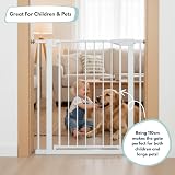 Venture Q-Fix 110cm Extra Tall Baby Gate 73-80cm Indoor Doorway Gate view 4