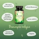 Vegavero Hawthorn Berry Capsules 2800 mg 4:1 Extract Organic Vegan view 3