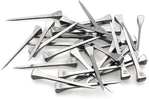 JJHXSM 30PCS Horseshoe Nails E5 Equestrian Sport Equipment Horse Training Supplies Tool for Fixed Lead or Glass