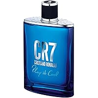 CR7 Play It Cool Cristiano Ronaldo - Eau De Toilette Cologne Scent for Men - With Mandarin, Bergamot, Lavender, and Musk - Fr