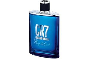 CR7 Play It Cool Cristiano Ronaldo - Eau De Toilette Cologne Scent for Men - With Mandarin, Bergamot, Lavender, and Musk - Fr