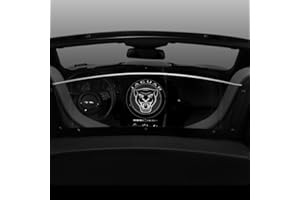 Windrestrictor - Wind Deflector for Convertible Compatible with 2013-2018 Jaguar F-Type - Laser-Etched Design - Option 4