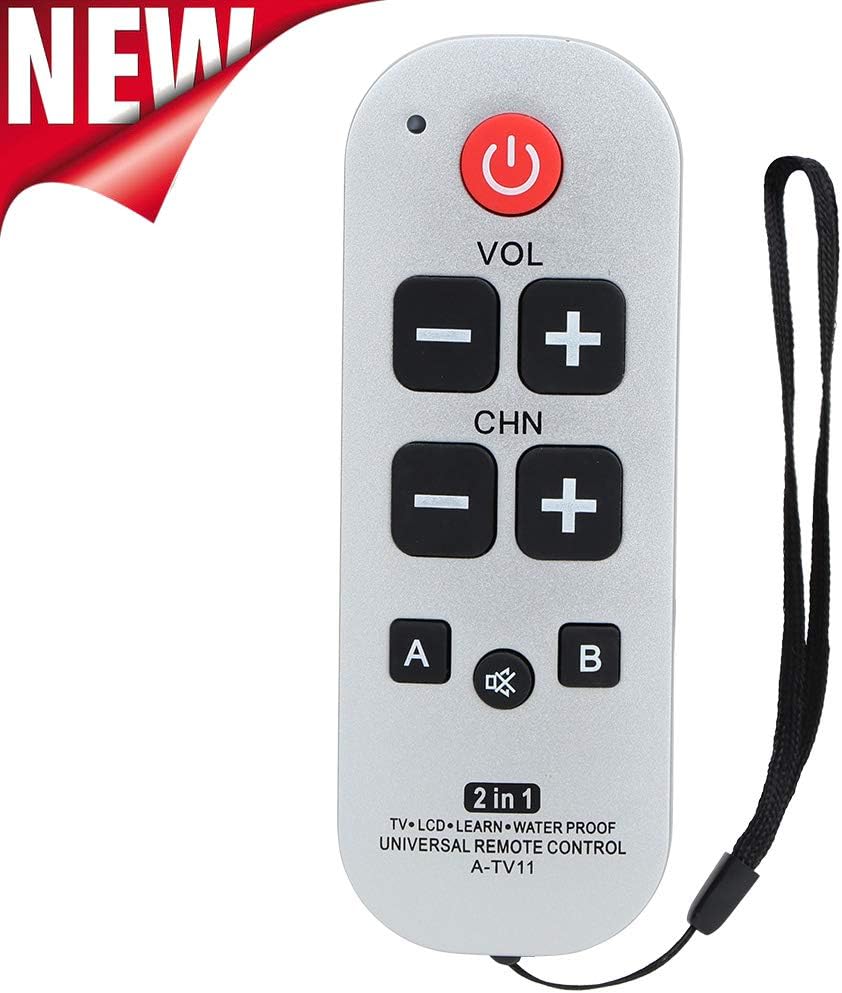 Gvirtue ATV11 Big Button Universal Remote Control for Seniors, Initial